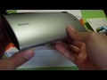 Sony Tablet P Unboxing