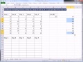 Excel Sihir Numarası 896: Koşullu Biçimlendirme Formül: Tüm Satır Kırmızı Eğer 45 Den Büyük Toplamı
