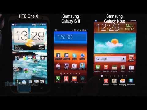 Kıyaslama Karşılaştırma - Vs Galaxy S Iı Vs Not X Resim 1