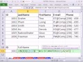 Excel Sihir Numarası 901: Arama İlk Ve Son Adı 2 Farklı Hücreleri Ve Dönüş Sonra 1 Hücreye Resim 4