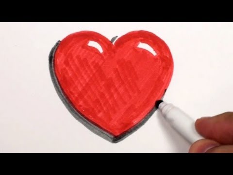 Nasıl Bir Kalp - Bir Kalp Çizim Ders Beraberlik İçin