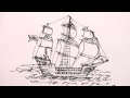 Nasıl Bir Korsan Gemisi Doodle - Mat Beraberlik İçin Resim 4