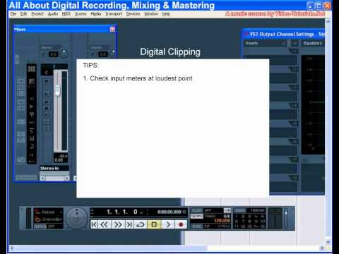 Kayıt, Karıştırma Ve Temelleri - Video-Tutorials.net Tarafından Kırpma Dijital Mastering Resim 1