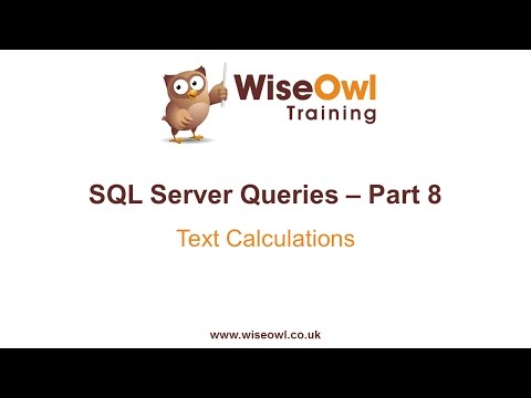 Sql Server Sorguları Bölüm 8 - Metin Hesaplamalar Resim 1