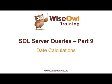 Sql Server Sorguları Bölüm 9 - Tarih Hesaplamaları