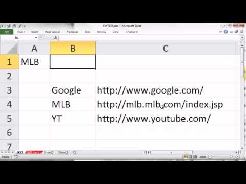 Excel Sihir Numarası 937: Köprü Düşeyara: Seçer Web Adresi Bağlantı Açılır Oluşturun