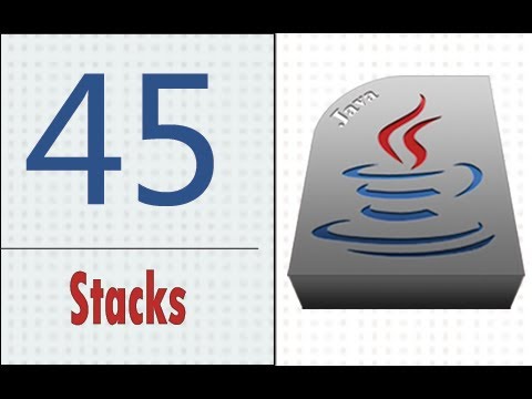 Öğretici Java - 45 - Estructura De Datos Pilas (Stacks). Resim 1