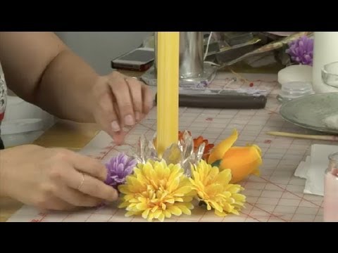 Mum Ve Kristal DIY Süsünü Ve Daha Fazla Mum Yapımı 
