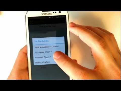 Samsung Tectiles Nfc Demo Etiketler Resim 1