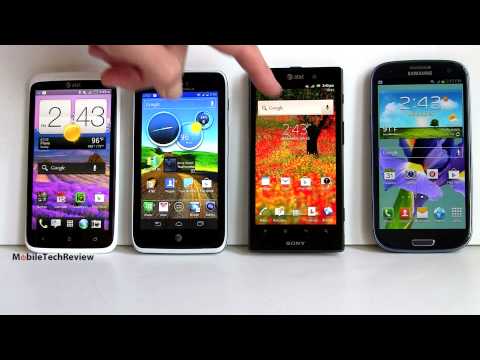 Htc Bir X, Motorola Atrix Hd, Samsung Galaxy S Iıı Ve Sony Xperia İyon Smackdown Resim 1