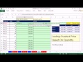 Excel Sihir Numarası 963: Arama Ürün Fiyatını Temel Miktarı: İki Şekilde Arama Resim 4