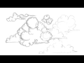 Bulutlar - Çizmek İçin - Mat Kolay Bulutlar Çizmek İçin Nasıl