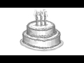 Nasıl Bir Doğum Günü Pastası Çizmek - Kendi Doğum Günü Kartı Yapmak Resim 4