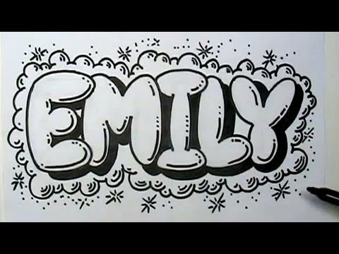 Grafiti Mektuplar - Emily Kabarcık Mektup Yazmak Nasıl Resim 1