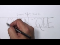 Grafiti Harf - Dominique Kabarcık Harfler Bölüm 1 Yazmak Çizmek İçin Nasıl