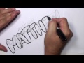 Grafiti Harf - Matthew Kabarcık Mektup Yazmak Çizmek İçin Nasıl