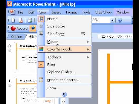 Başlangıç Slayt Numarasını Değiştirme Microsoft Office Powerpoint 2003 Resim 1