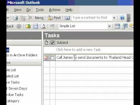 Bir Görevi Tamamlamak İçin Takvim İçinde Zaman Microsoft Office Outlook 2003 Takvimi