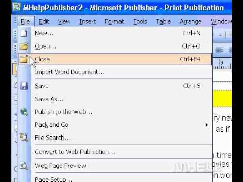 Birden Fazla Microsoft Office Publisher 2003 Baskı Kopyalamak Resim 1