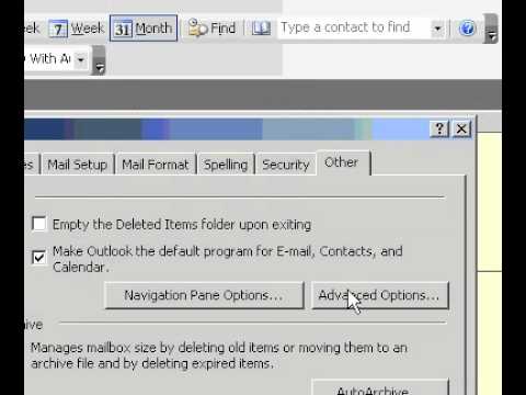 Microsoft Açmak Office Outlook 2003 Veya Ses Devre Dışı