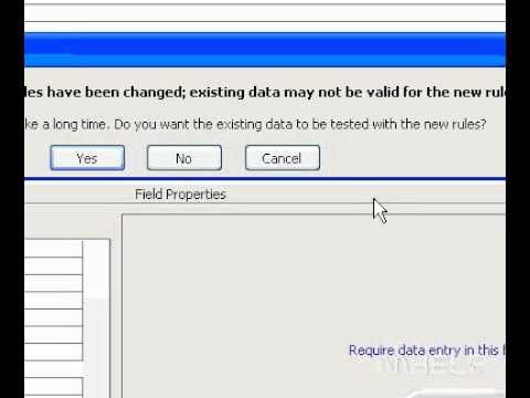 Microsoft Office Access 2003 Gerekir Kullanıcıların Bir Alana Veri Girmelerini