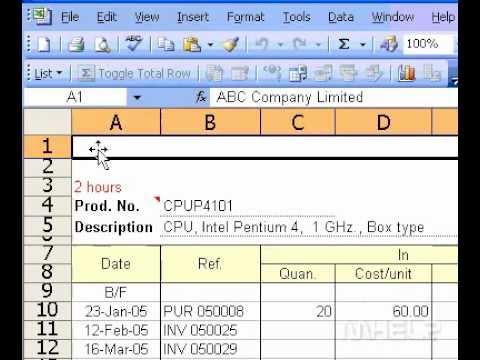 Microsoft Office Excel 2003 Ayarla Üstbilgi Veya Altbilgi Yazdırma İçin Kenar Boşluklarını Resim 1