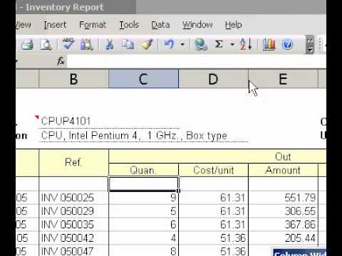 Microsoft Office Excel 2003 İçin Belirli Bir Genişlik Genişlik Değiştirme