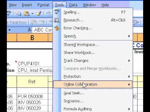 Microsoft Office Excel 2003 İçin Binler Ve Ondalık Ayırıcıyı Değiştirme