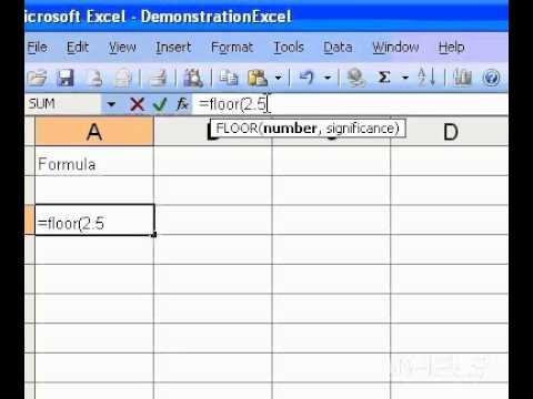 Microsoft Office Excel 2003 Tabanayuvarla İşlev