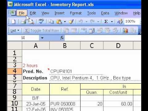 Microsoft Office Excel 2003 Yeni Bir Boş Çalışma Kitabı Oluşturma