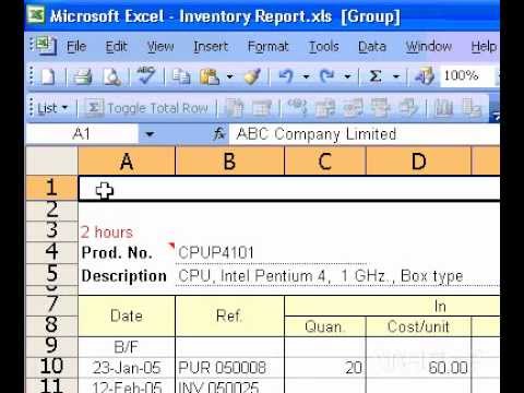 Microsoft Office Excel 2003'ü Kaldırmanız Gölgelendirme