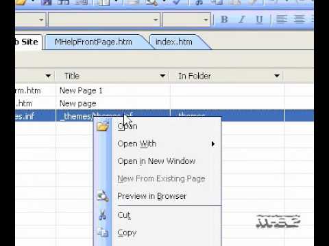 Microsoft Office Frontpage 2003 Ekle Veya Kaldır Bir Kategori Resim 1