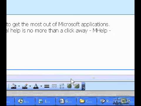 Microsoft Office Frontpage 2003 Gölgenin Konumunu Değiştirme