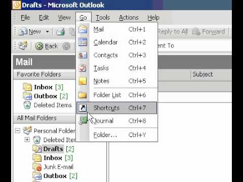 Microsoft Office Outlook 2003 Açık Bir Günlük Girdisi