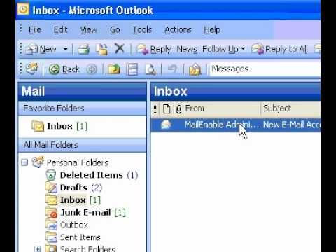 Microsoft Office Outlook 2003, Bir İletiye Veya Kişiye Tamamlandı Olarak Bayrak Resim 1