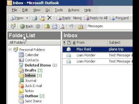 Microsoft Office Outlook 2003 Değiştir Renk Varsayılan Bayrak Resim 1