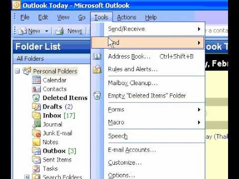 Microsoft Office Outlook 2003 Kullanma E-Posta Adreslerini Ayırmak İçin Virgül