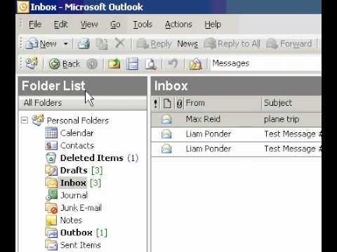 Microsoft Office Outlook 2003 Otomatik Olarak Silinmiş Öğeler Klasörünü Boşalt