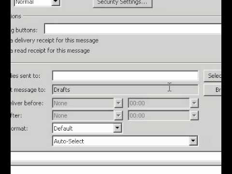 Microsoft Office Outlook 2003'ü Kaydettikten Bir Kopyasını Gönderilmiş Öğeler Dışındaki Bir Klasör Bu İletiye Resim 1