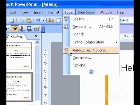 Microsoft Office Powerpoint 2003 Biçimine Sıra Sayıları Üst Simge Olarak
