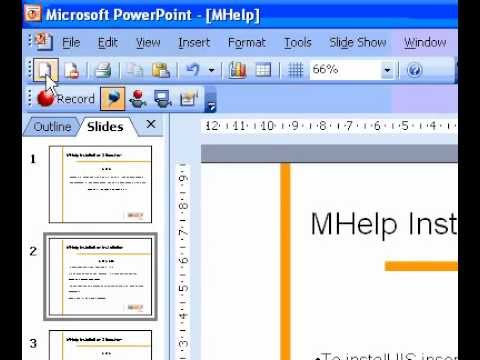 Microsoft Office Powerpoint 2003 Bir Boş Slaytlar Kullanarak Sunu Oluşturma Resim 1