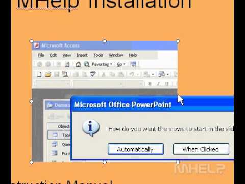 Microsoft Office Powerpoint 2003 Bir Slayda Film Veya Animasyonlu Gıf Eklemek