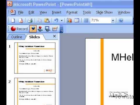 Microsoft Office Powerpoint 2003 Kayıt Bir Activex Denetimi Resim 1