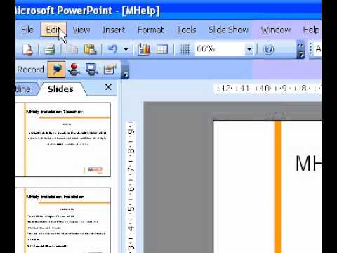 Microsoft Office Powerpoint 2003 Kopyası Excel Veri Yapıştırmak