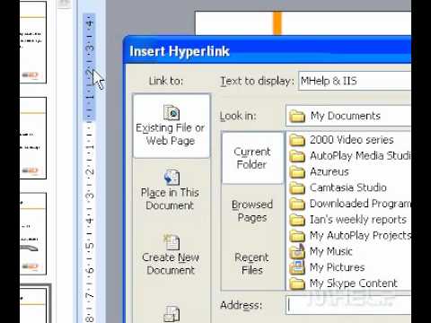 Microsoft Office Powerpoint 2003 Oluşturmak Bir Köprü 2