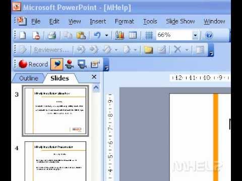Microsoft Office Powerpoint 2003 Silmek Bir Slayt