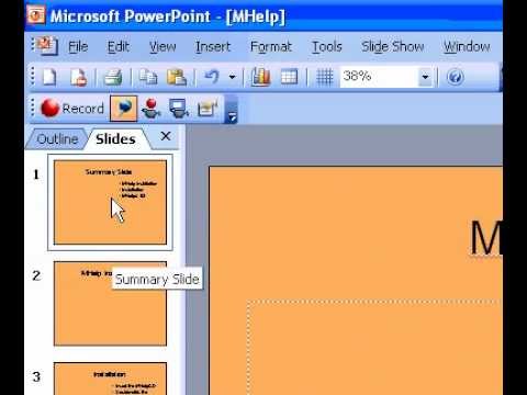 Microsoft Office Powerpoint 2003 Slayt Düzeni Uygula