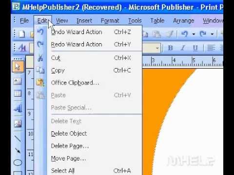Microsoft Office Publisher 2003 Eklentisi Bir Kişisel Bilgiler İçin Bir Renk Düzeni Ayarla