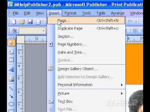 Microsoft Office Publisher 2003 Eklentisi Bir Sayfa