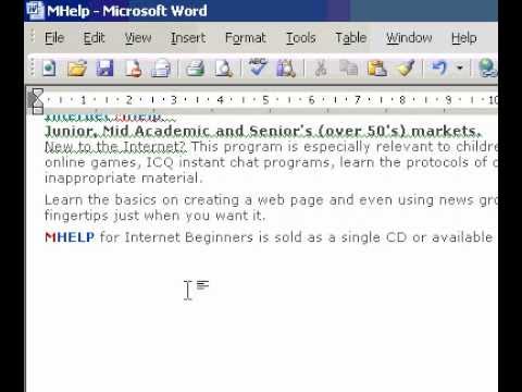 Microsoft Office Word 2003 Çizim Kılavuz Çizgileri Arasındaki Aralığı Değiştirme Resim 1